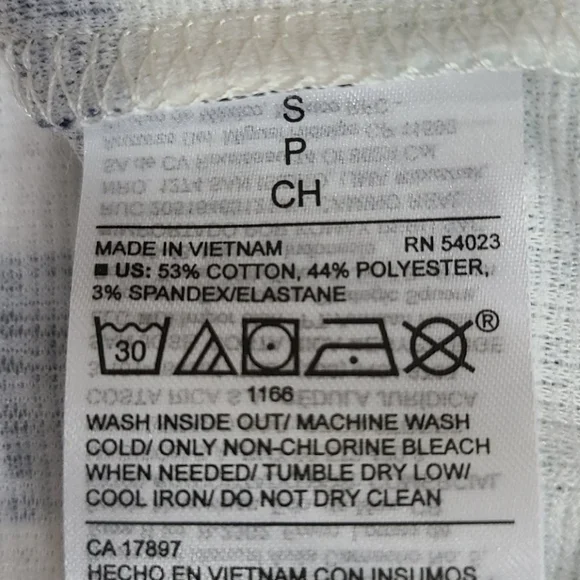 Old Navy Striped Tie-Front Button Tank Top - Picture 11 of 11